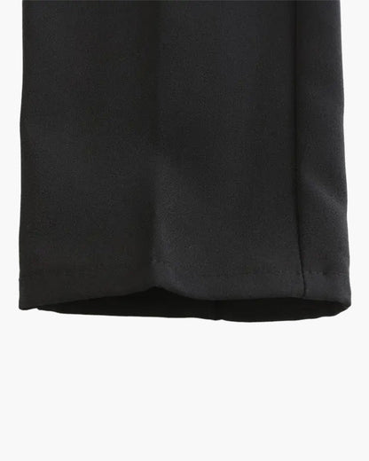 Schmale Businesshose Slim Fit Hochtailliert