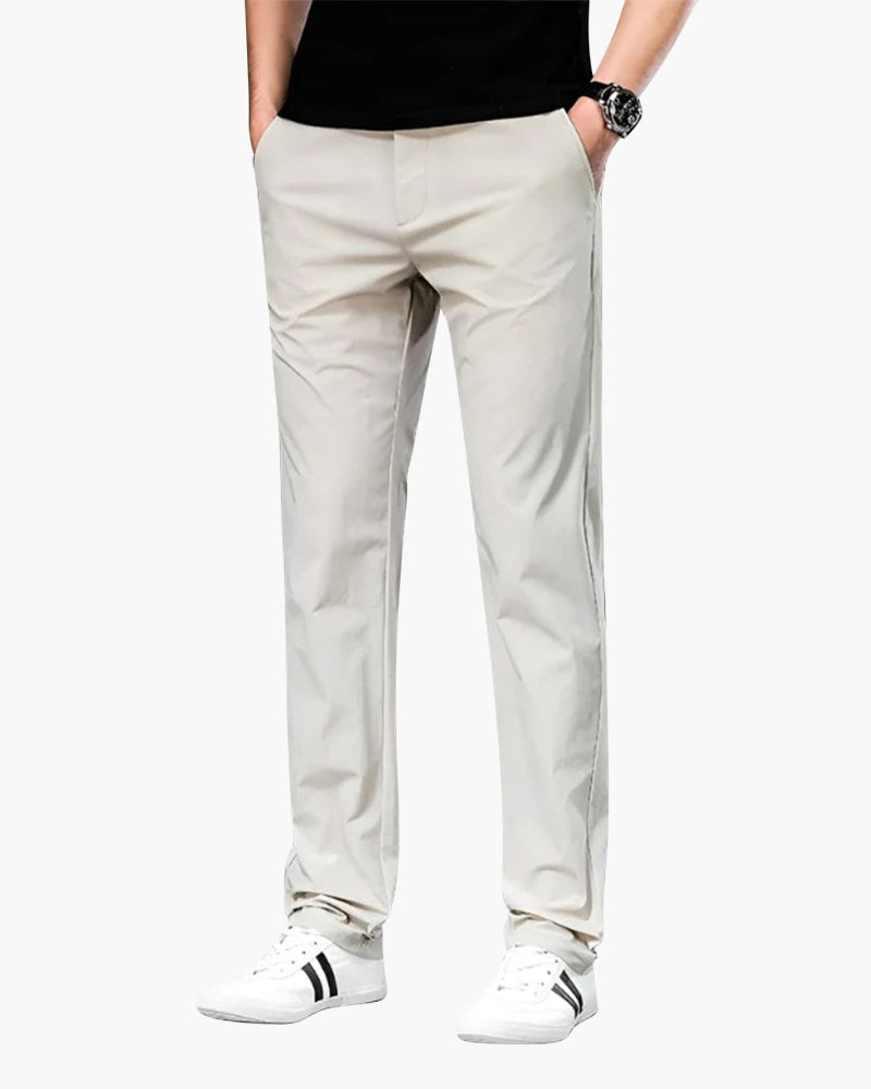 Schmale Chino-Hose Lässig Slim Fit Herren - BerlinGlamour