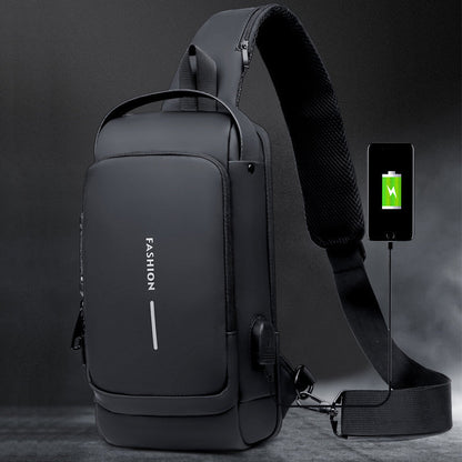 Sicherheitsrucksack USB Ladeschale Anti Diebstahl Reise
