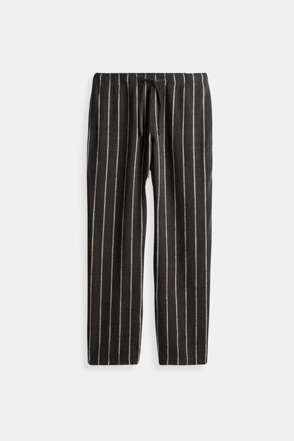Herren Loungehose Nadelstreifen Modern Oldschool Stil