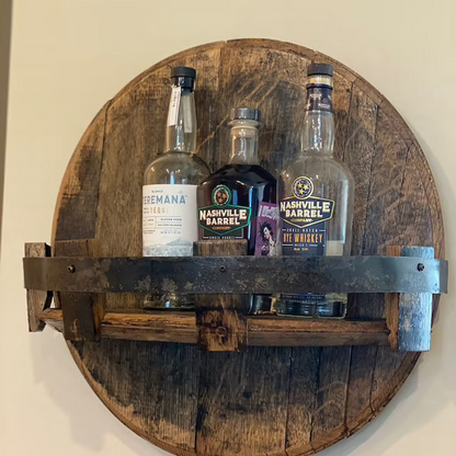 Whiskey Regal Eichenholz Bourbon Fass Design