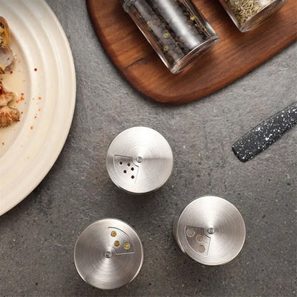 Glas Gewürzgläser Set 6-teilig Moderne Küche