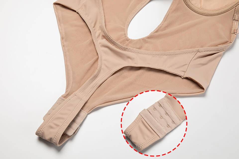 Lina Body Shaper beige Nahaufnahme Material
