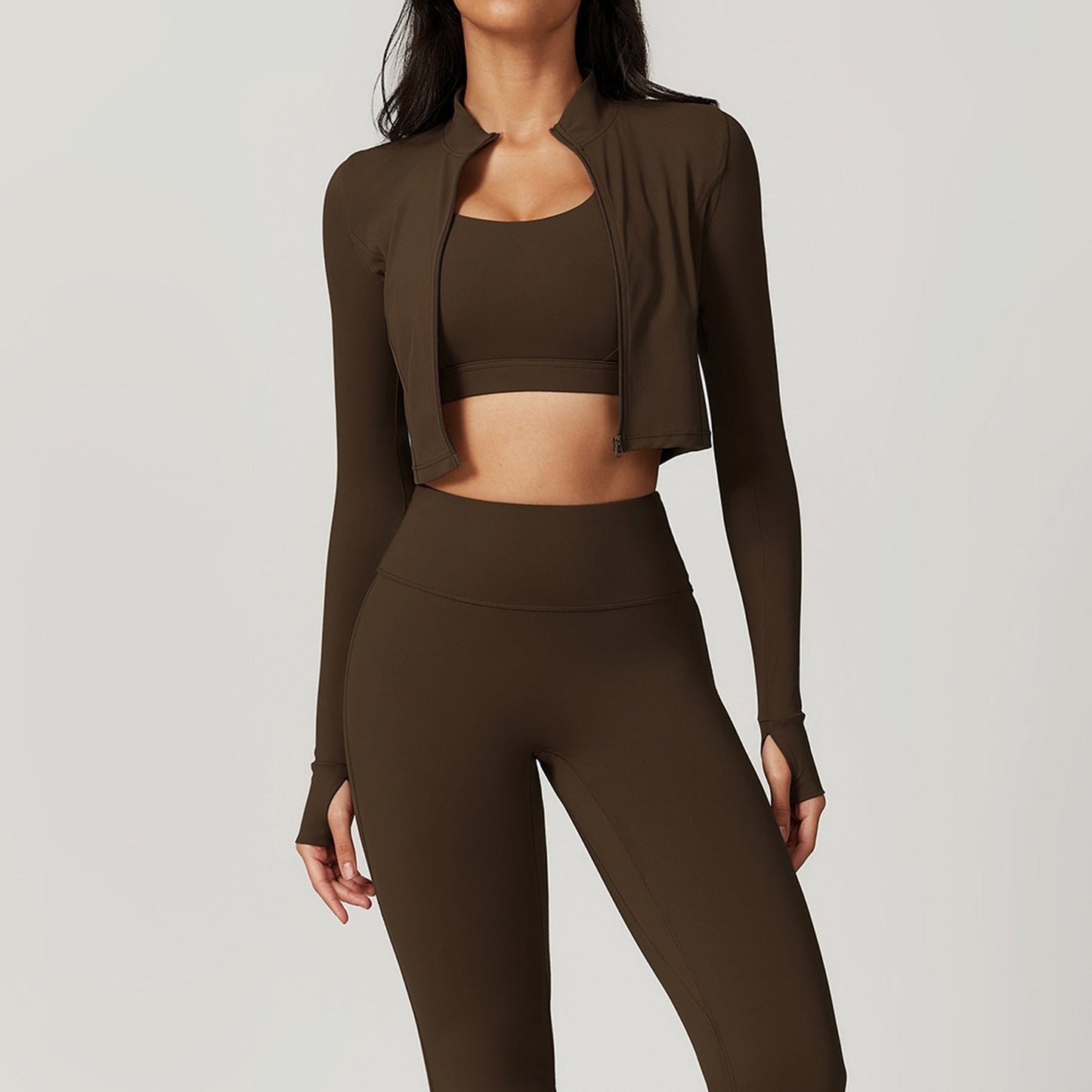 Damen Sportset 3-teilig Modern und Stilvoll