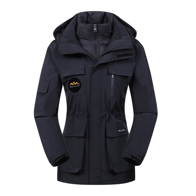 Damen Skijacke Warm Winterjacke Outdoor - BerlinGlamour