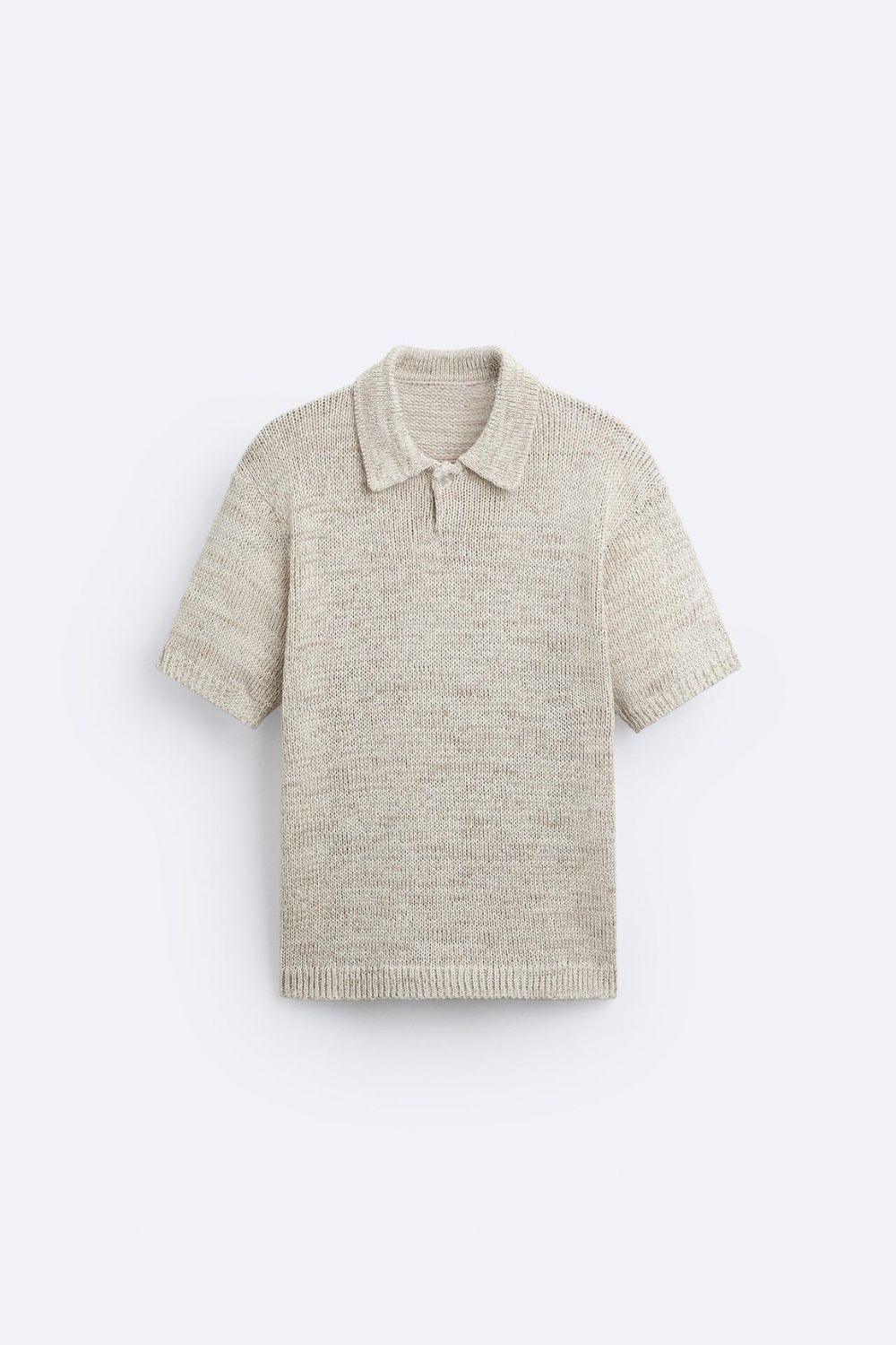 Vintage Strickpolo Lässig Relaxed Fit - BerlinGlamour