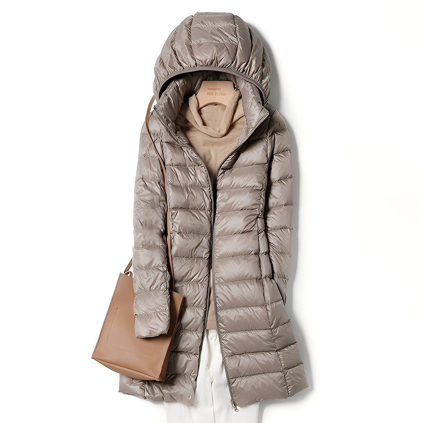 Daunenjacke Damen Stilvoll Kuschelig Warm