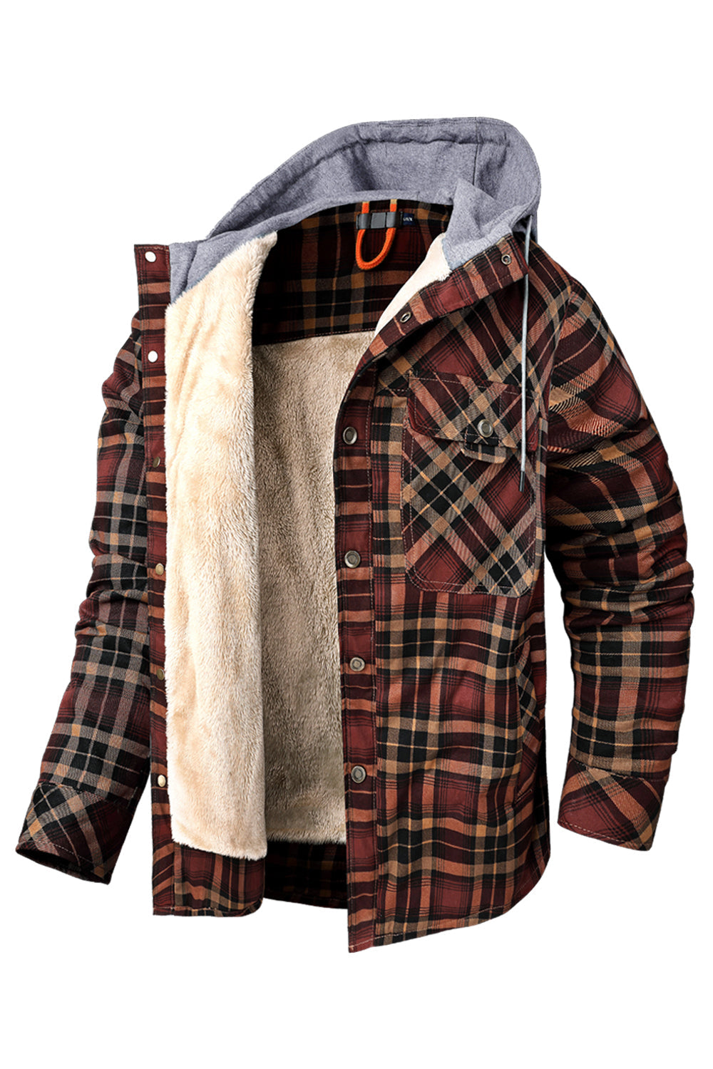 Herren Jacke Melano Leder Schwarz