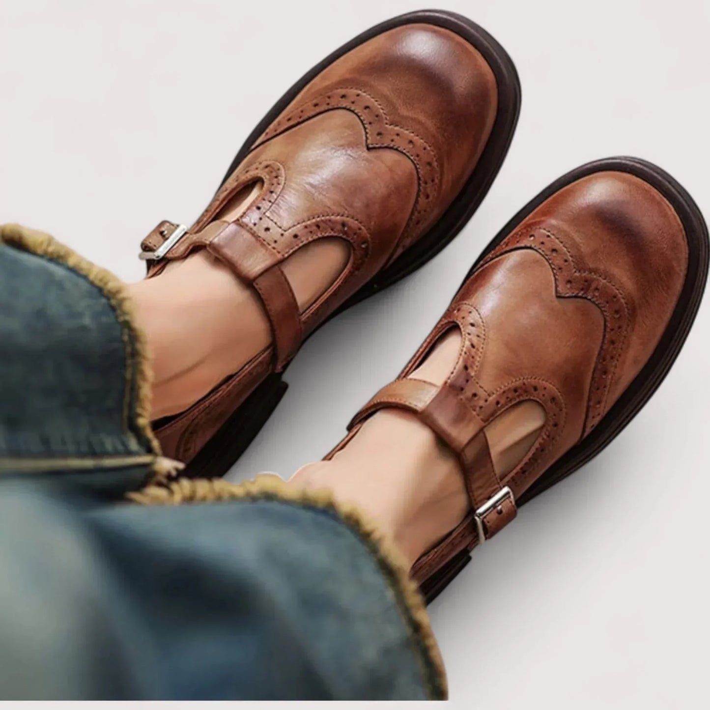 Damen Orthopädische Schuhe Bequem Mary Jane - BerlinGlamour