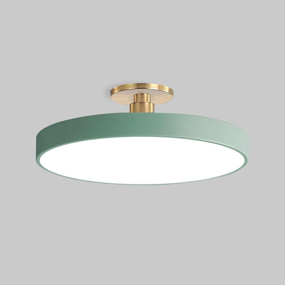 LED Deckenleuchte Modern Gold Mit Dimmfunktion