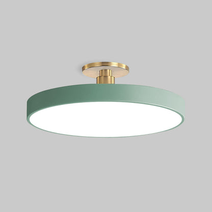 LED Deckenleuchte Modern Gold Mit Dimmfunktion