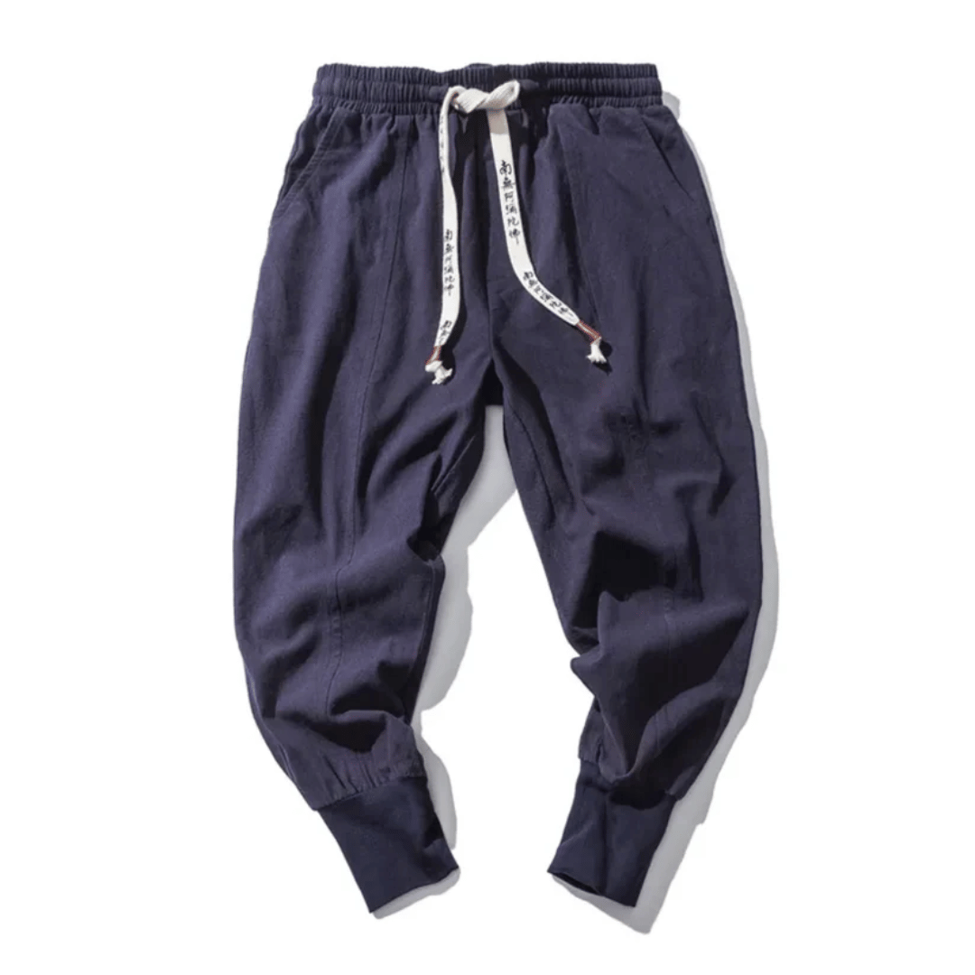 Japanische Kezno Hosen Slim Fit Berlin Stil - BerlinGlamour
