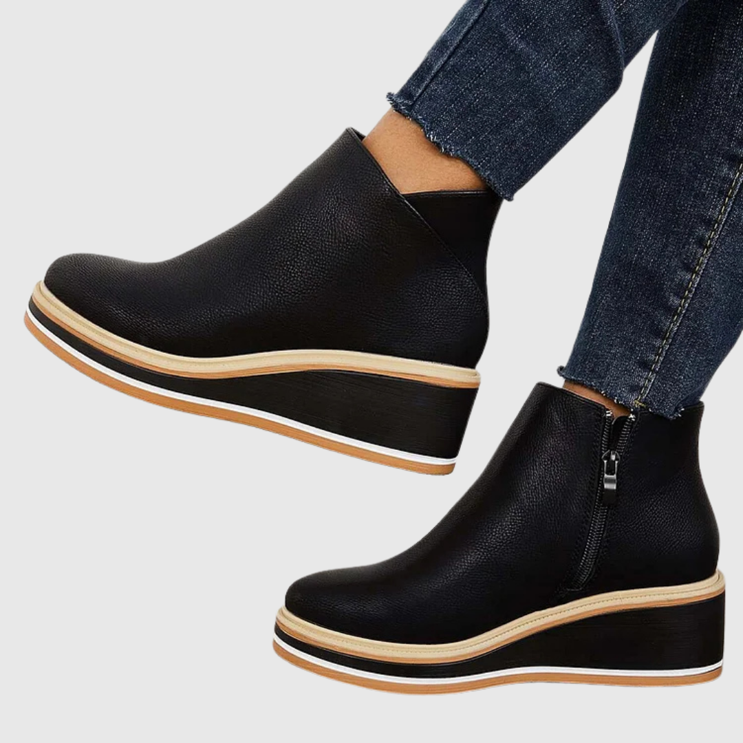 Elegante Damen Stiefel Schlank Modern