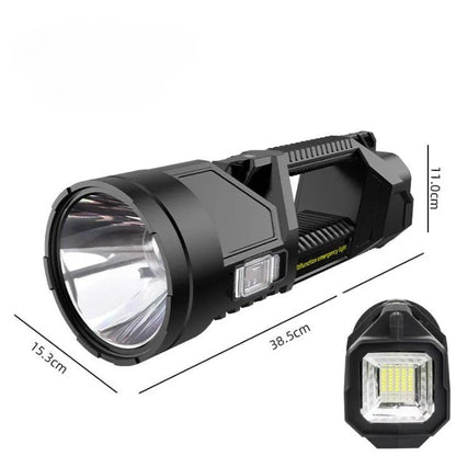 Solar Taschenlampe Hochleistungs LED Multifunktions
