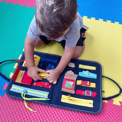 Montessori Spielbrett Holz Beschäftigungsbrett Für Kinder