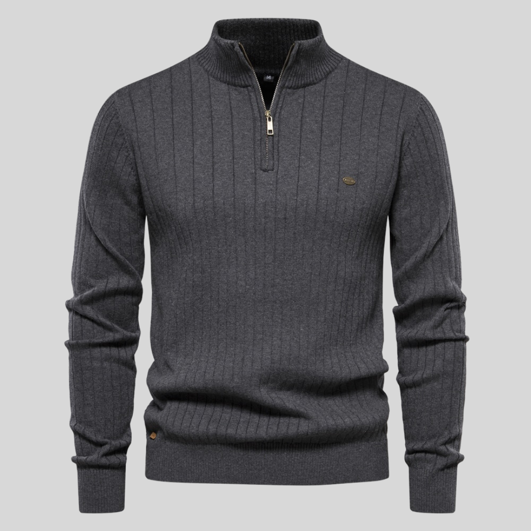 Strickpullover Herren Warm Bernhard