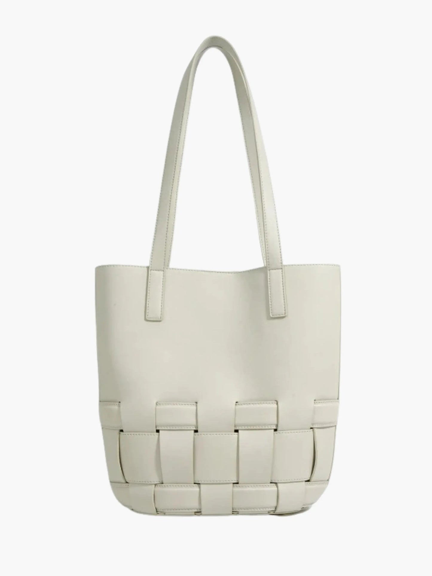 Geflochtene Lederhandtasche Frauen - BerlinGlamour