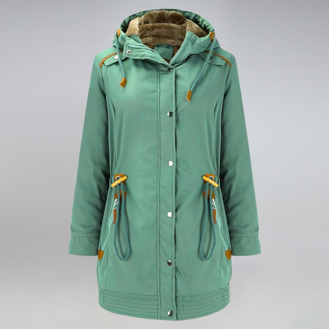 Wetterfeste Damen Parka Jacke Warm Isoliert