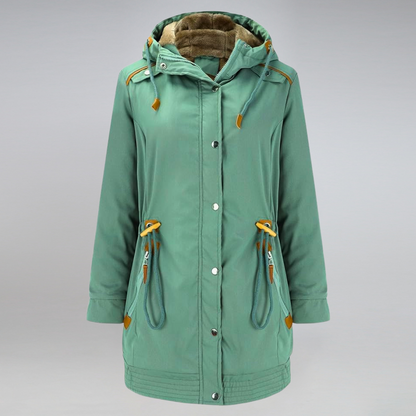 Wetterfeste Damen Parka Jacke Warm Isoliert