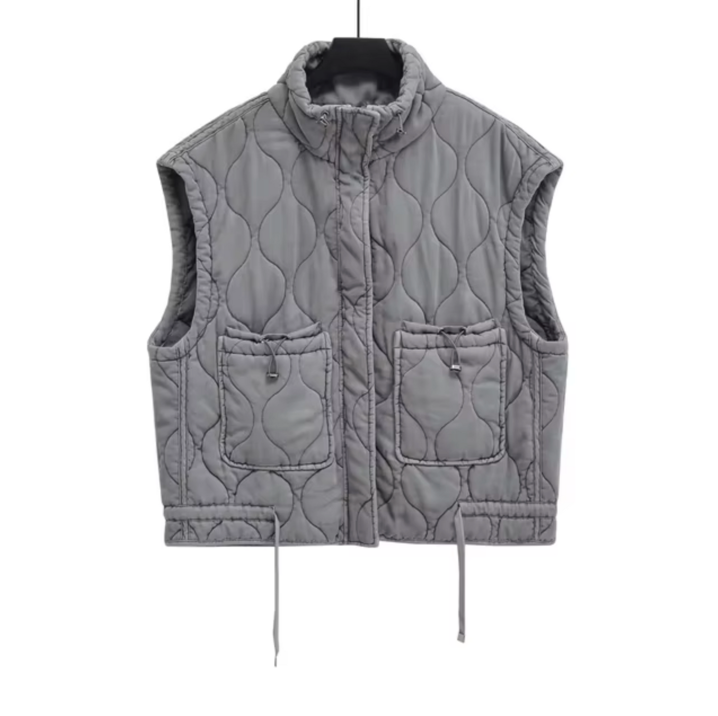 Baumwollweste Ärmellos Damen Modern