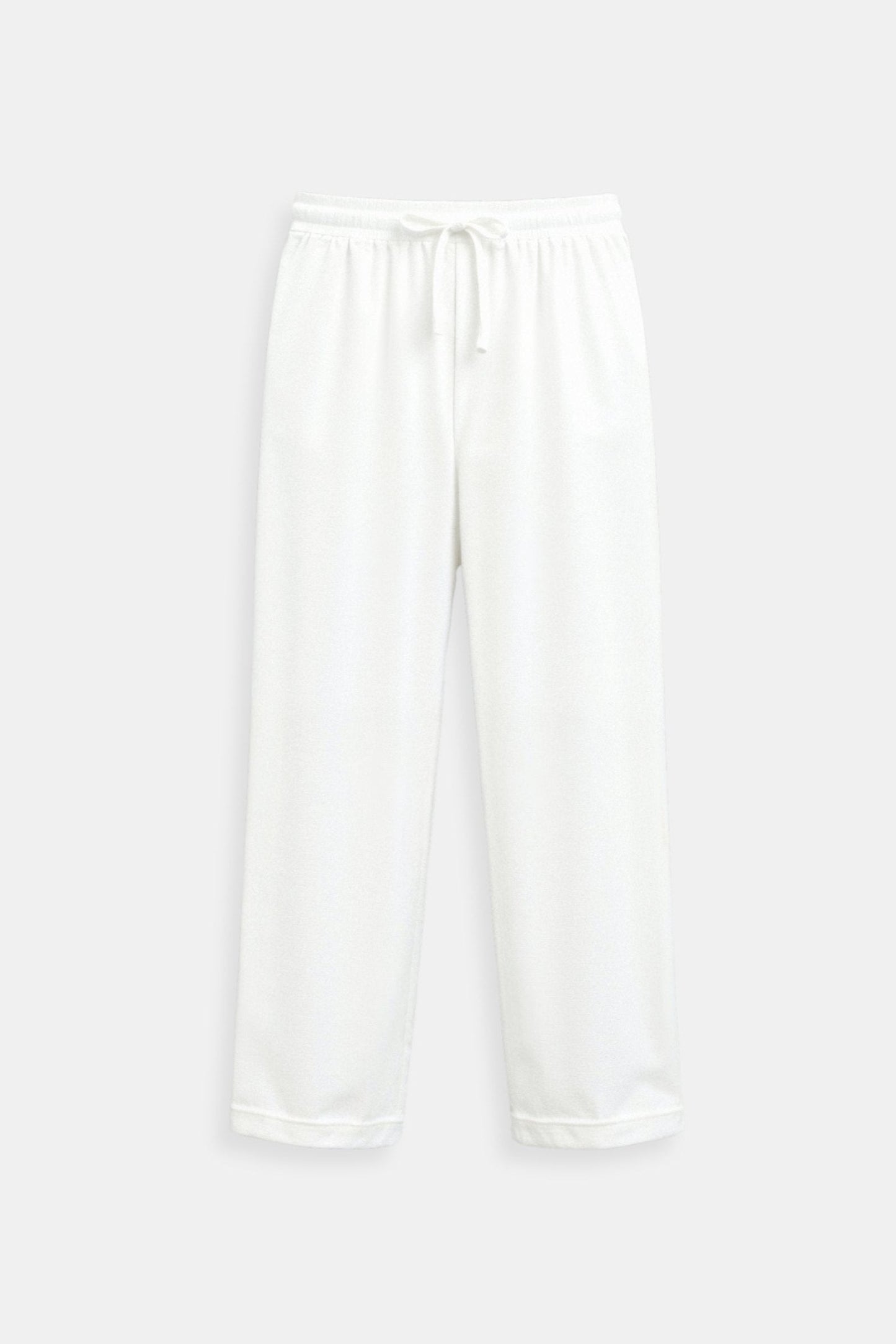 Elastische Damenhose mit Kordelzug und weitem Bein - BerlinGlamour