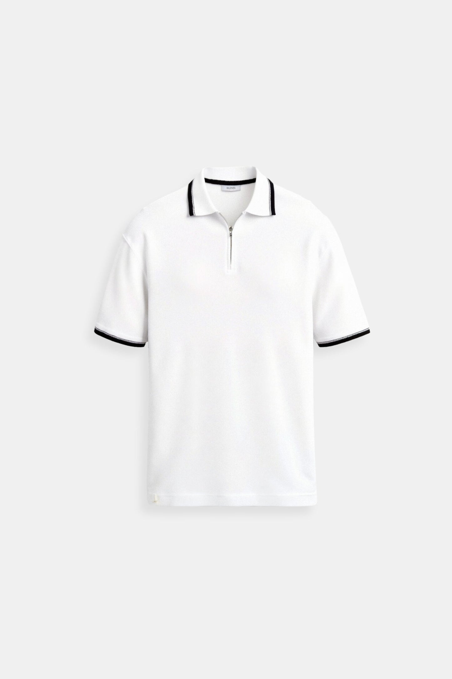 Poloshirt Herren Klassisch Reißverschluss Modern - BerlinGlamour