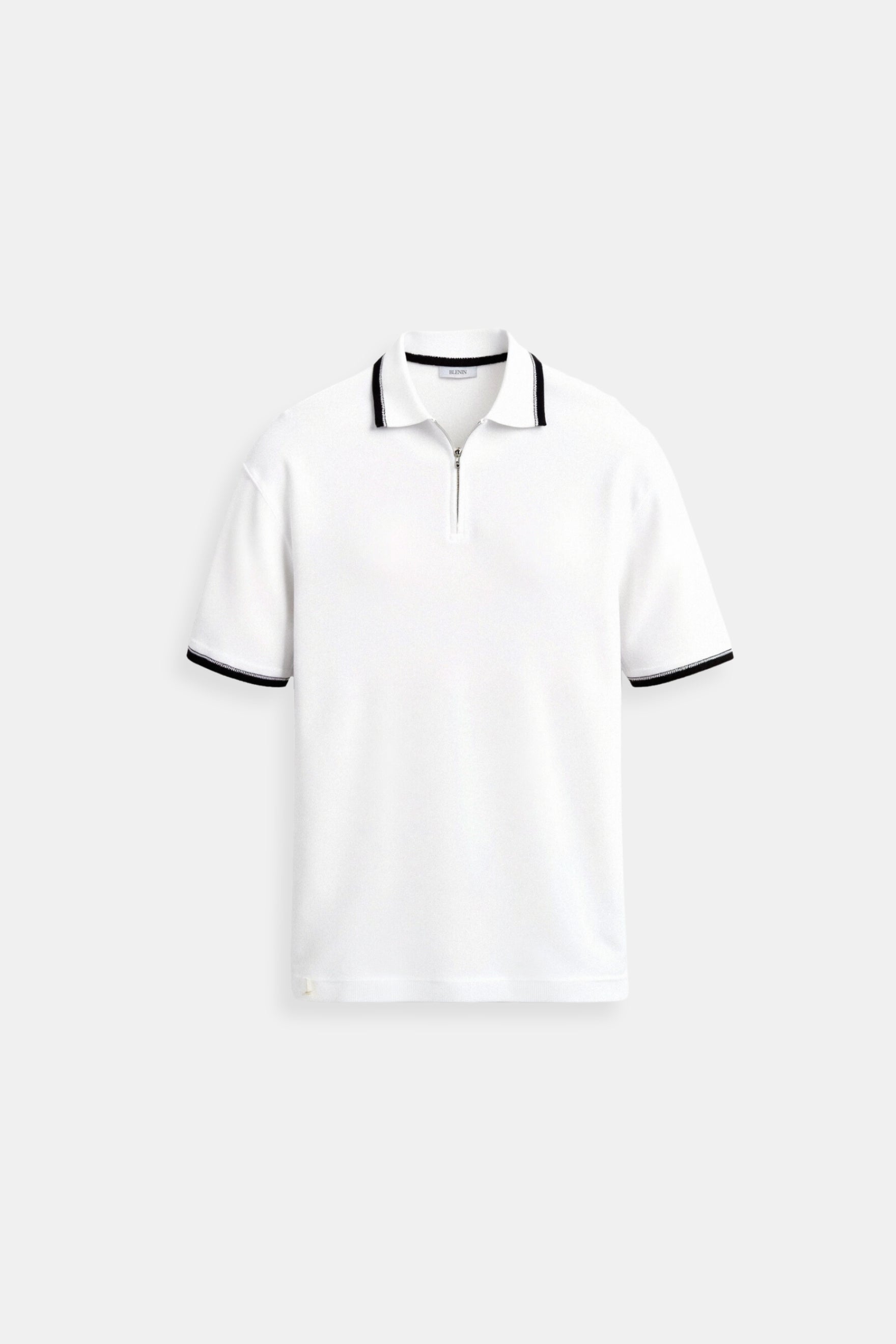 Poloshirt Herren Klassisch Reißverschluss Modern - BerlinGlamour