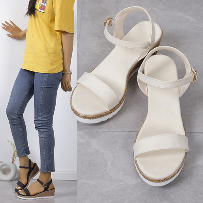 Keilriemen Sandalen Damen Schuhe Modern