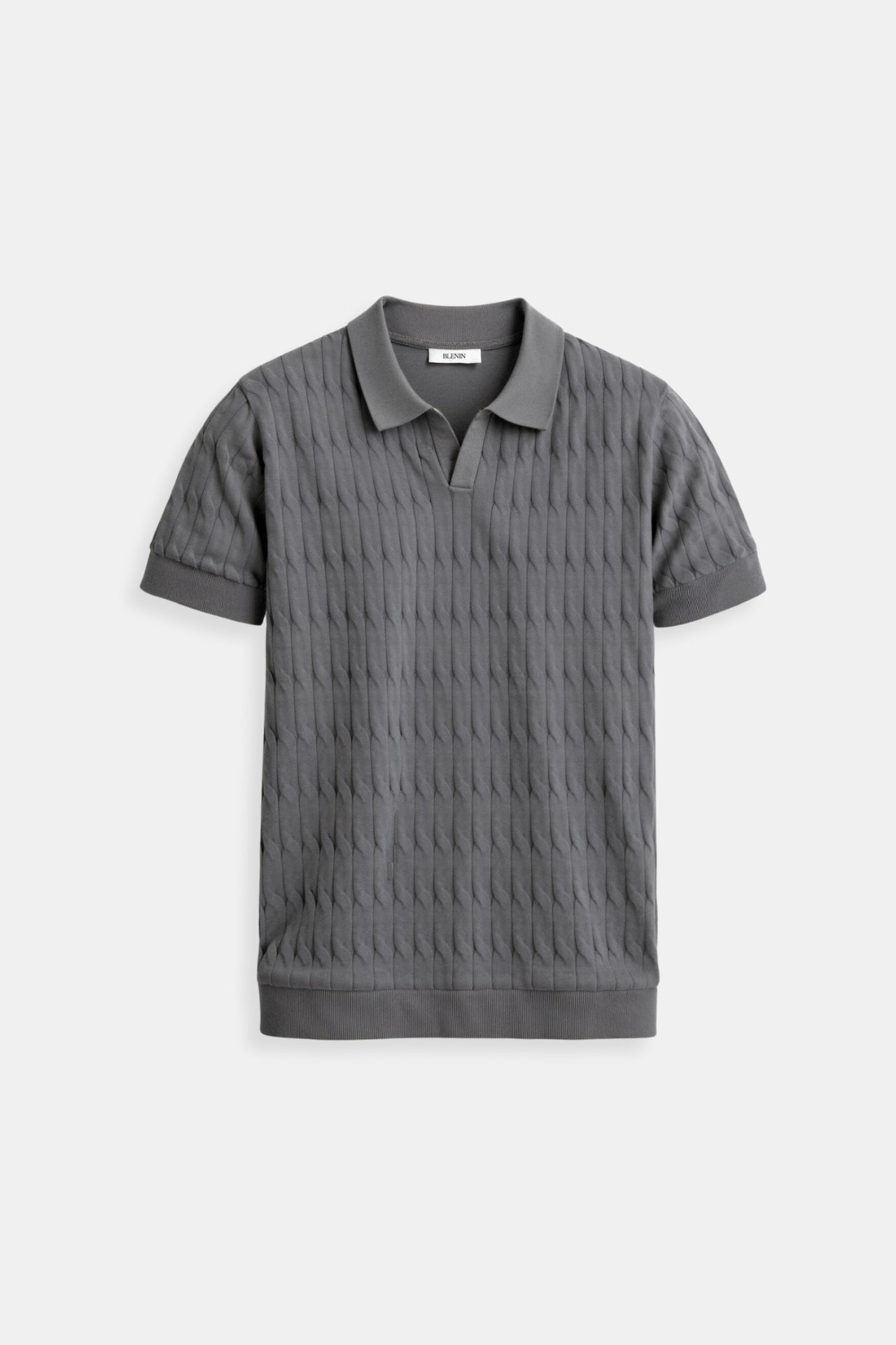 Klassisches Herren Polohemd Weiß Elegantes Design