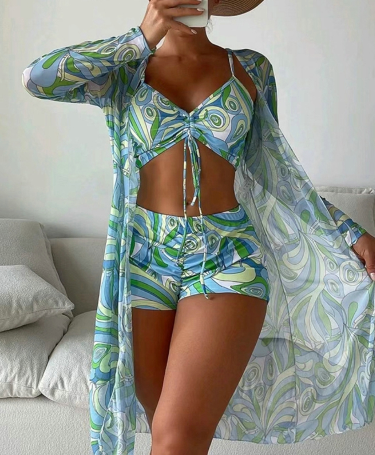 Strand-Bikini-Set Damen Bikini Teilig - BerlinGlamour