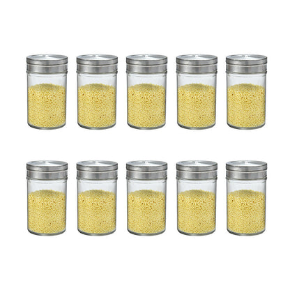 Glas Gewürzgläser Set 6-teilig Moderne Küche