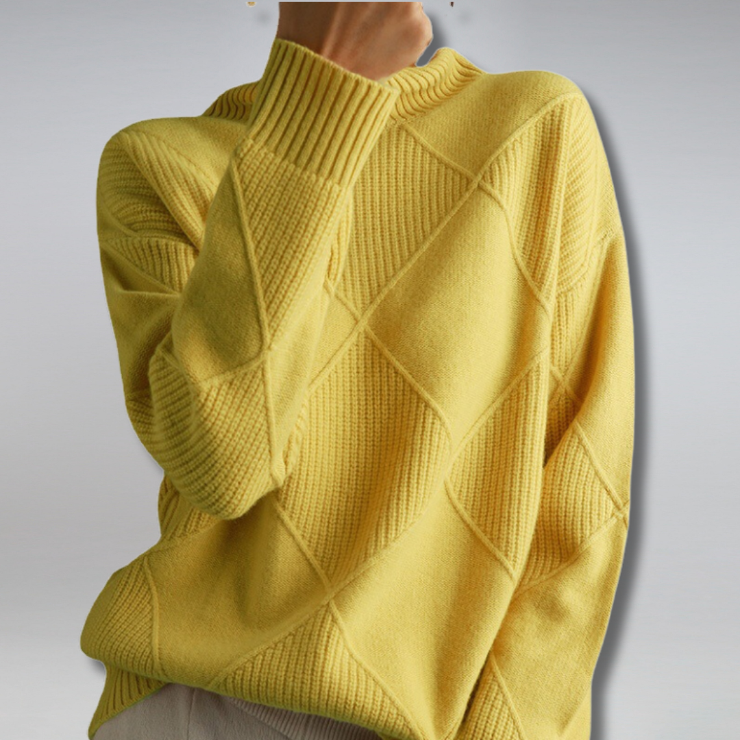 Weicher Damen Rollkragenpullover Kaschmir Soft - BerlinGlamour