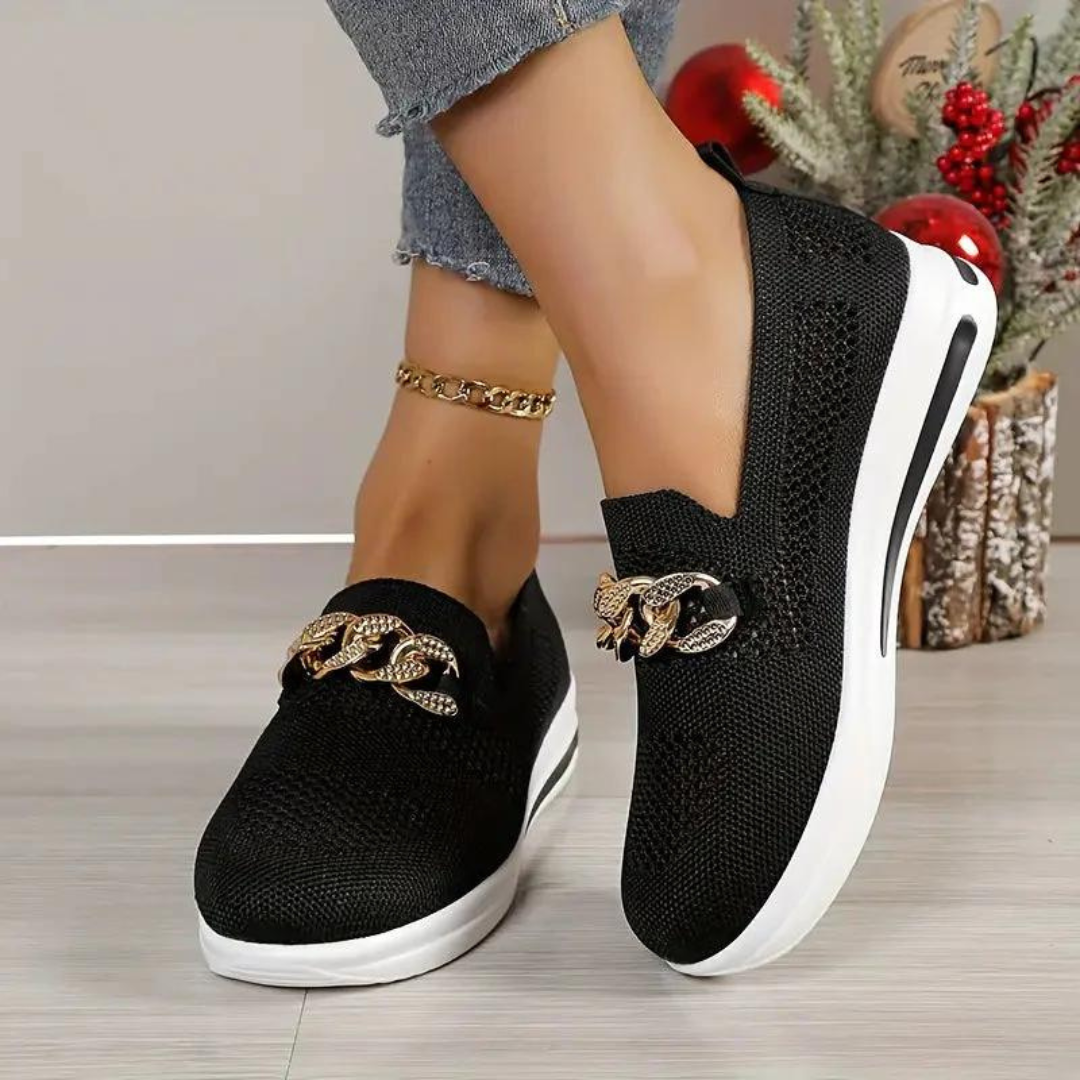 Damenschuhe Sneaker Atmungsaktiv Sportlich