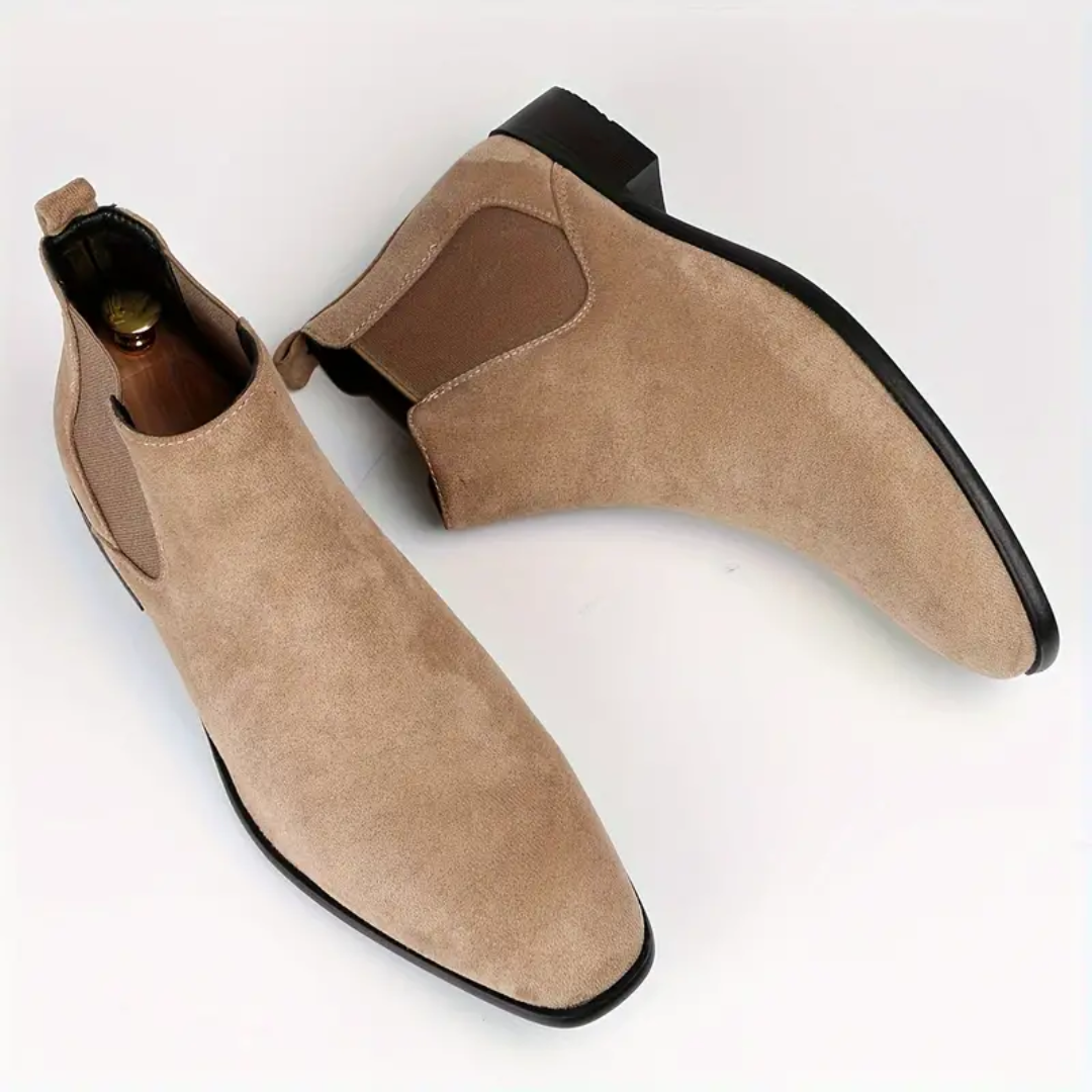 Herren Chelsea Boots Robust Elegant Lederschaft