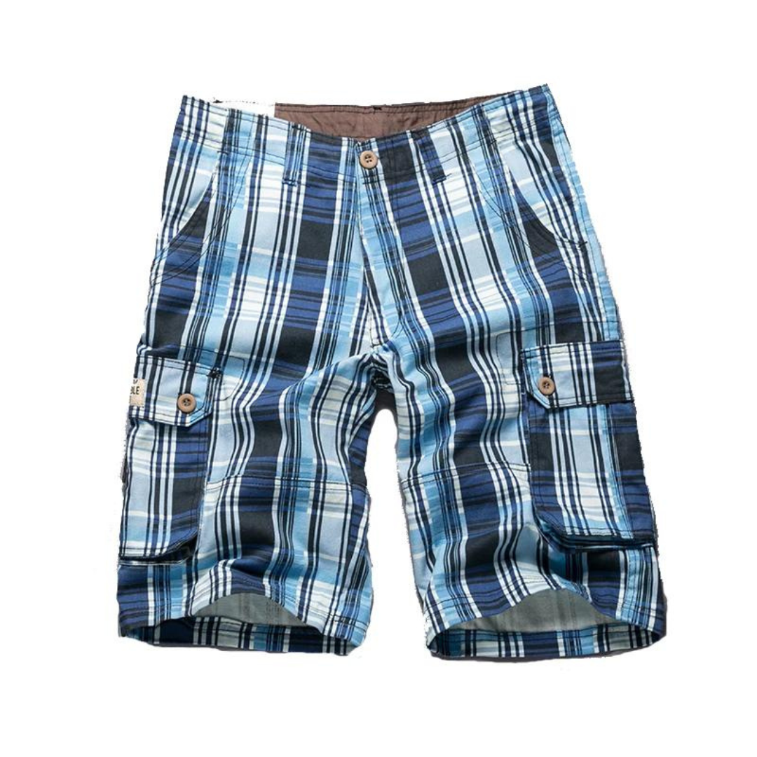 Herren Cargo Shorts Leicht Baumwolle Sommer