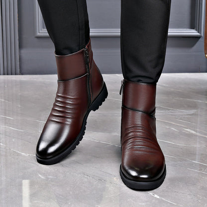 Lederstiefel Damen Heidi Stil Echtes Leder - BerlinGlamour