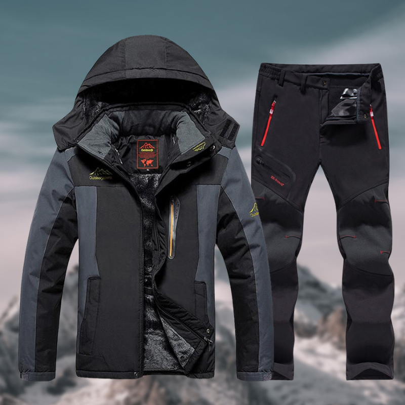 Wasserdichtes Herren Winter Set Funktionell Isoliert - BerlinGlamour