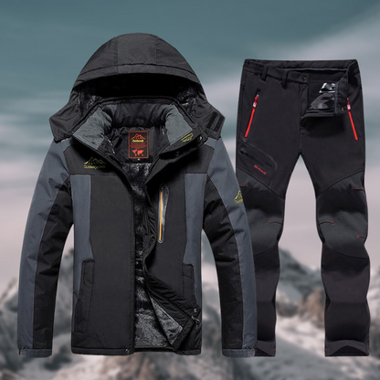 Wasserdichtes Herren Winter Set Funktionell Isoliert - BerlinGlamour