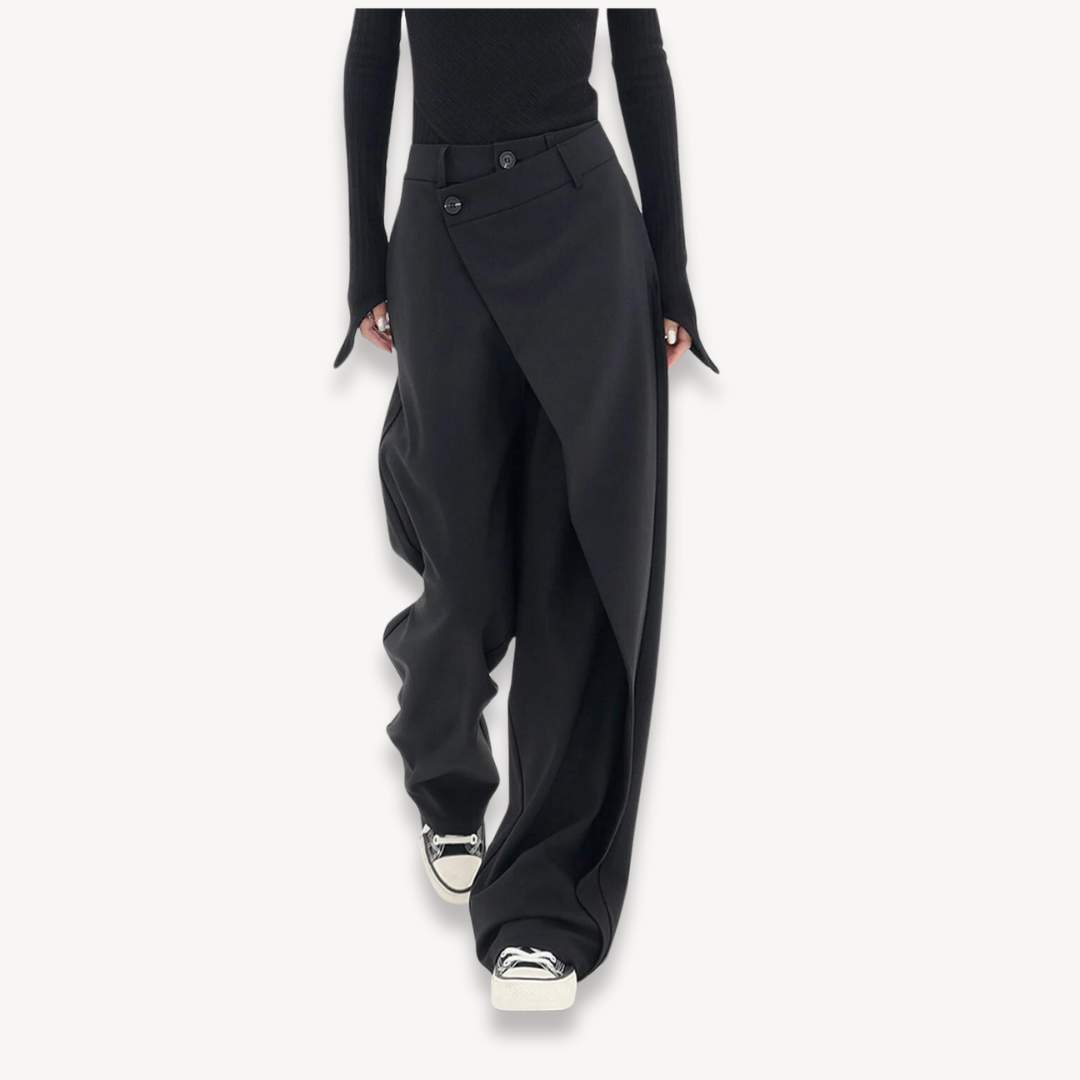 Stilvolle Frauenhosen Baggy Bequem Moderne