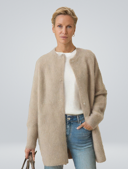 Eleganter Damen Cardigan Langarm - BerlinGlamour