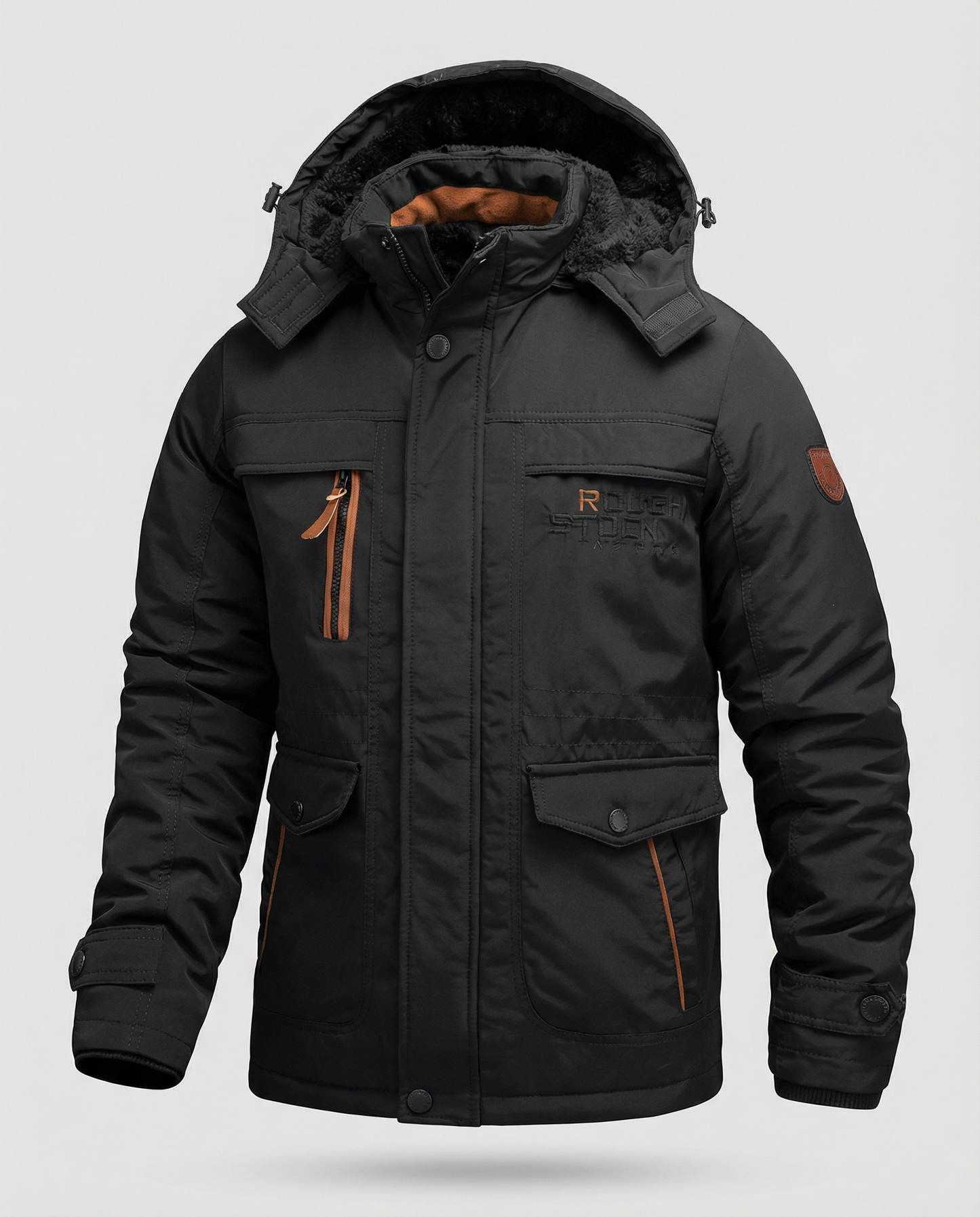 Herrenjacke Wasserdicht Isoliert Warm
