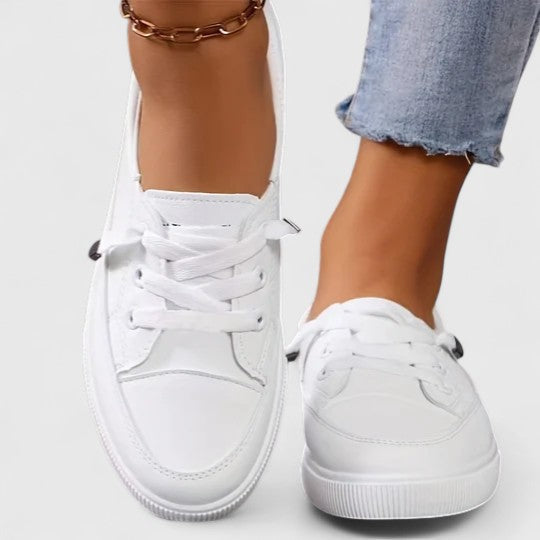 Damen Sneaker Frühling Klassisch Schnüren - BerlinGlamour