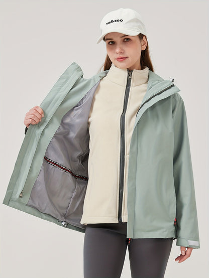 Damen Skijacke Leicht Wasserabweisend Winter