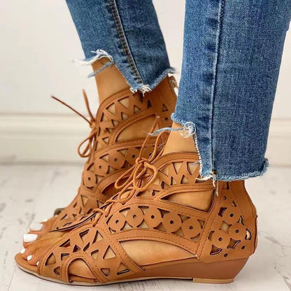 Damen Sandalen Freizeit Modisch Bequem