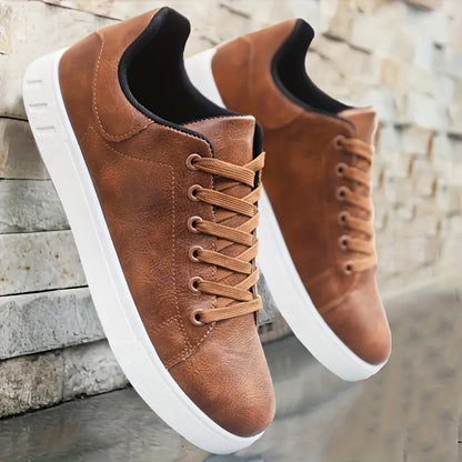 Herren Schnürschuhe Bequem Komfort Sohle