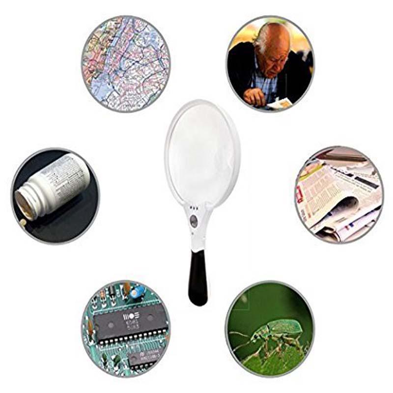 LED Lesevergrößerer Modern Leicht