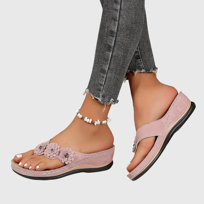 Damen Sandalen Lässig Trendy Slip-On Schuhe