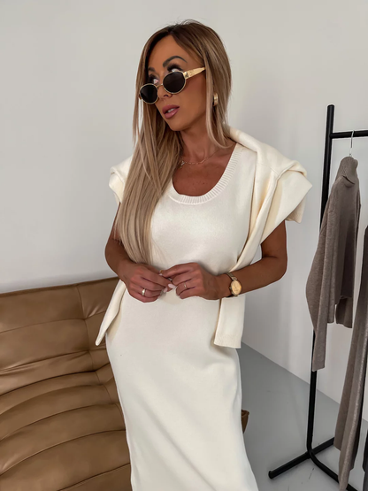 Damen Strickset Herbst Winter Warm