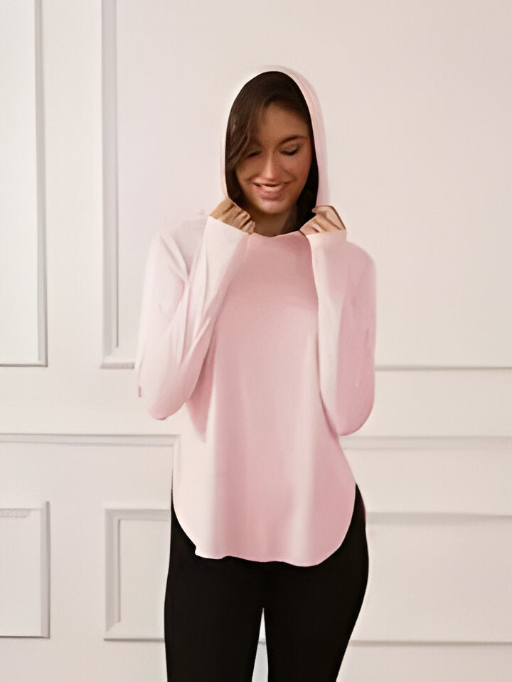 Damen Sonnenschutz Hoodie UV-Schutz Kapuze