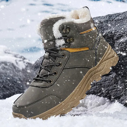 Wasserdichte Winterstiefel Damen Warm Isoliert